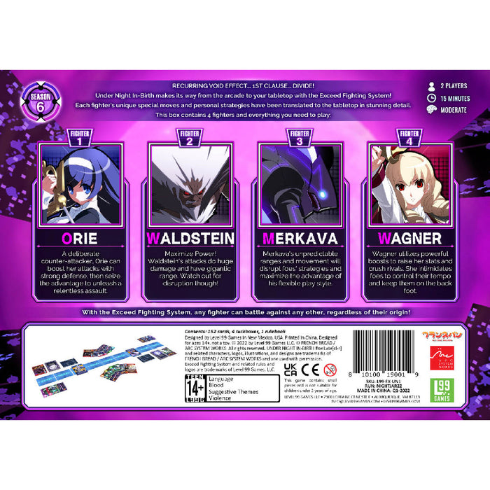 Exceed: Under Night In-Birth - Orie Box - for just $34.99! 