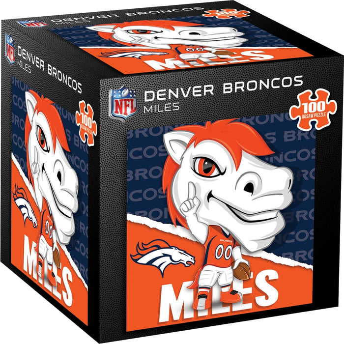 Denver Broncos - NFL Mascot 100 Piece Jigsaw Puzzle - for just $7.99! 
