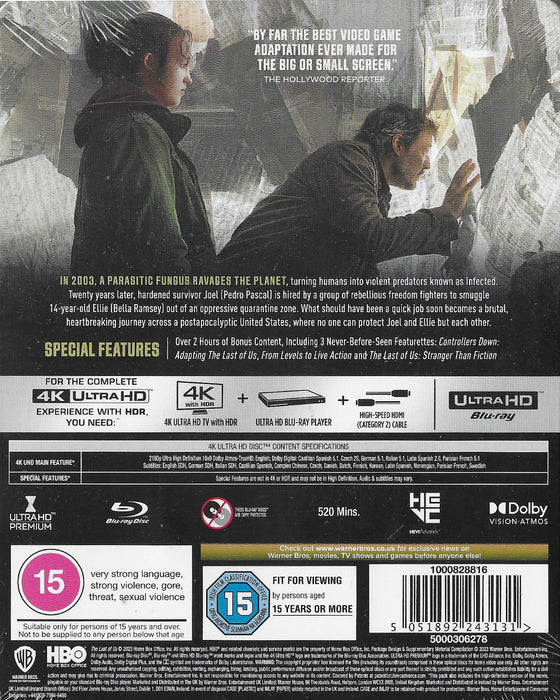The Last of Us: The Complete First Season - Limited Edition Steelbook (4K Ultra HD) - for just $42.99! 