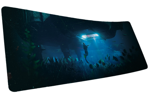 "Labs Breach" — Rust Deskmat - for just $49.95! 