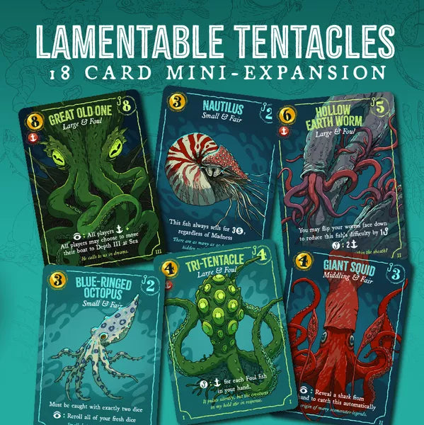 Deep Regrets: Lamentable Tentacles Mini Expansion - for just $5! 