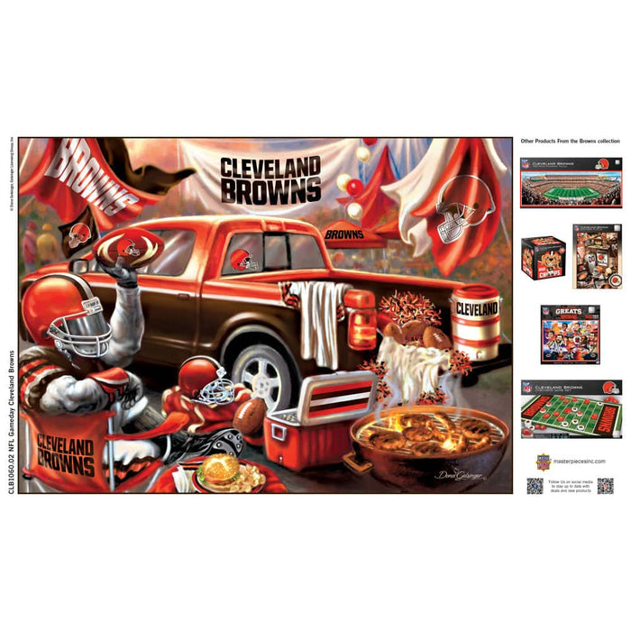 Cleveland Browns - Gameday 1000 Piece Jigsaw Puzzle - for just $19.99! 