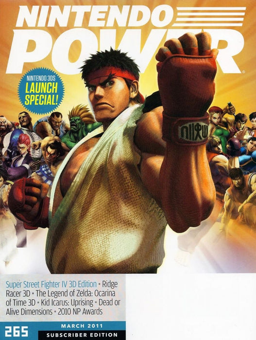 Nintendo Power March 2011 Subscriber Edition Vol 265 (Books) - Just $9.99! Shop now at Retro Gaming of Denver