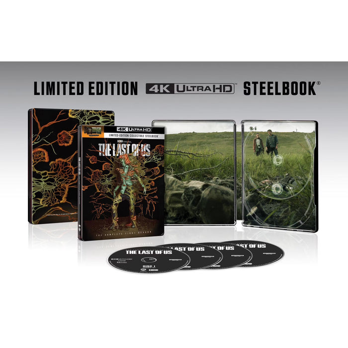 The Last of Us: The Complete First Season - Limited Edition Steelbook (4K Ultra HD) - for just $52.99! 