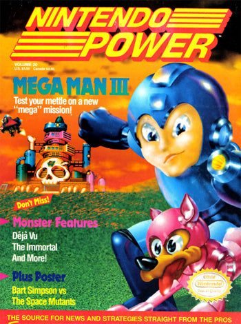 Nintendo Power January 1991 Volume 20 (Books) - Just $9.99! Shop now at Retro Gaming of Denver