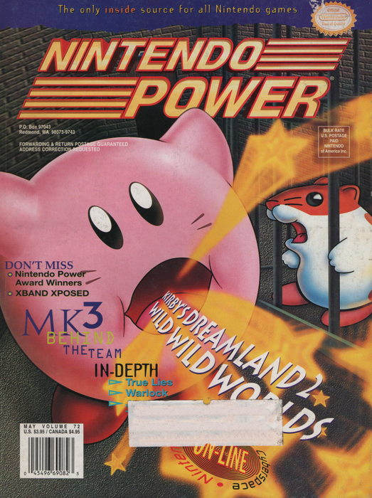 Nintendo Power May 1995 Volume 72 (Books) - Just $9.99! Shop now at Retro Gaming of Denver