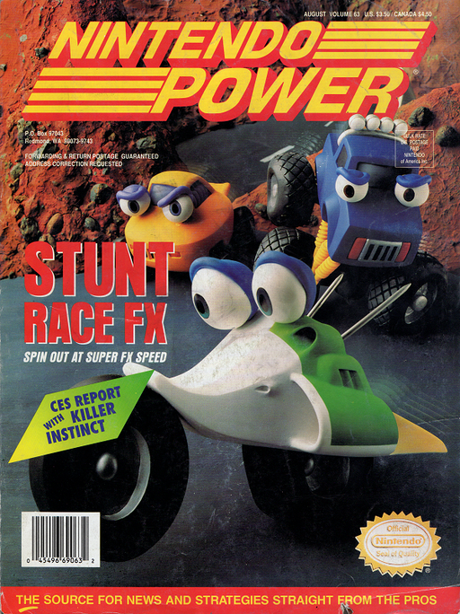 Nintendo Power August 1994 Volume 63 (Books) - Just $9.99! Shop now at Retro Gaming of Denver