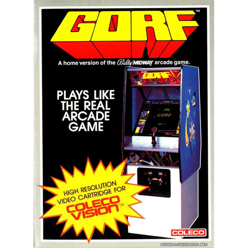 Gorf (Colecovision) - Just $0! Shop now at Retro Gaming of Denver