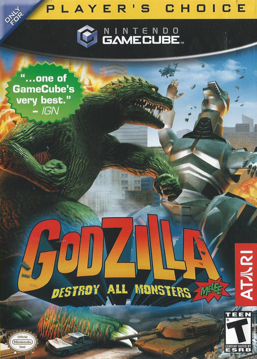 Godzilla: Destroy All Monsters Melee (Player's Choice) (Gamecube) - for just $0! 