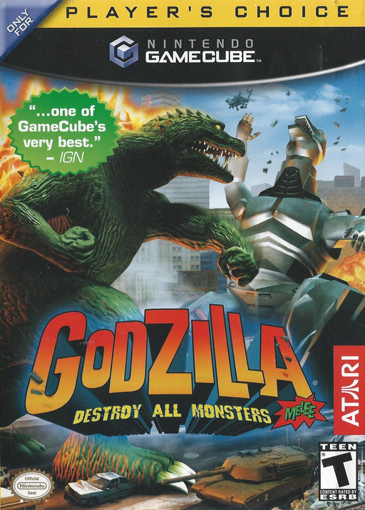 Godzilla: Destroy All Monsters Melee (Player's Choice) (Gamecube) - for just $0! 