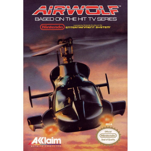 Airwolf (Nintendo NES) - Premium Video Games - Just $0! Shop now at Retro Gaming of Denver