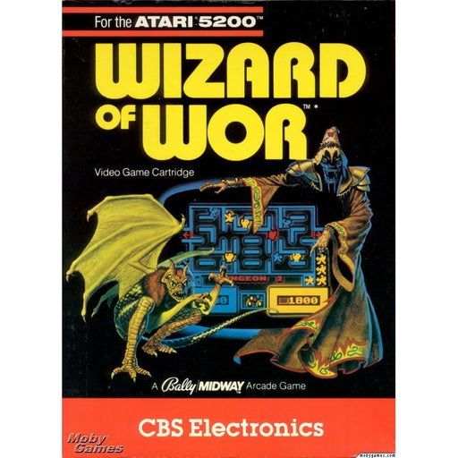 Wizard of Wor (Atari 5200) - Premium Video Games - Just $0! Shop now at Retro Gaming of Denver