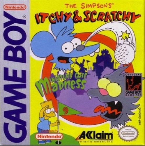 The Simpsons: Itchy & Scratchy in Miniature Golf Madness (Gameboy) - for just $0! 