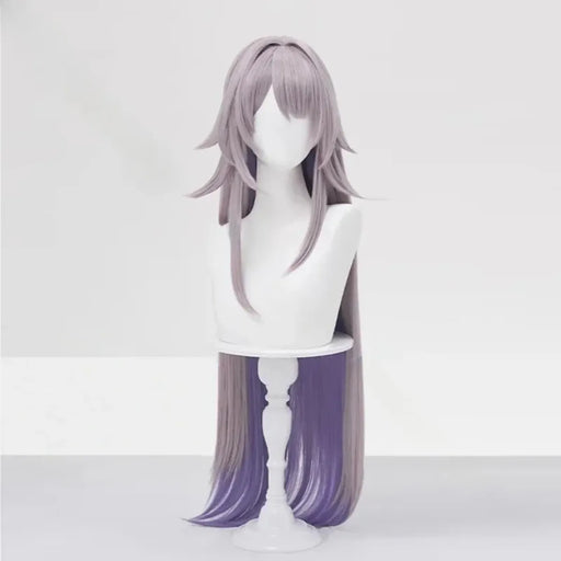 Lavender Herta Cosplay Wig – Long Straight Gradient Purple Hair - for just $62.95! 