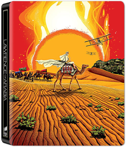 Lawrence of Arabia: 60th Anniversary Limited Edition Steelbook (4K Ultra HD + Blu-ray + Digital) - Used - for just $37.99! 