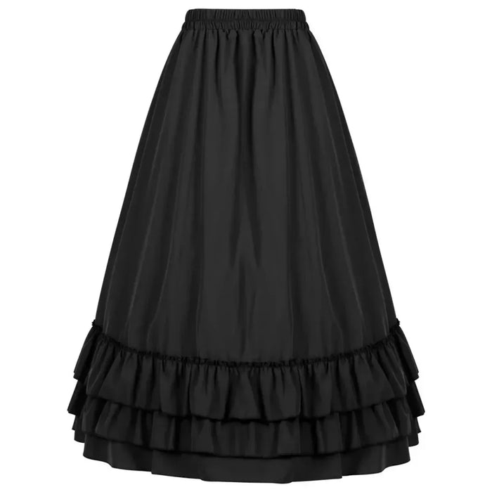 Layered Steampunk Skirt – Victorian Ruffles Cosplay Gothic - for just $73.95! 