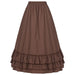 Layered Steampunk Skirt – Victorian Ruffles Cosplay Gothic - for just $73.95! 