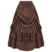 Layered Steampunk Skirt – Victorian Ruffles Cosplay Gothic - for just $73.95! 