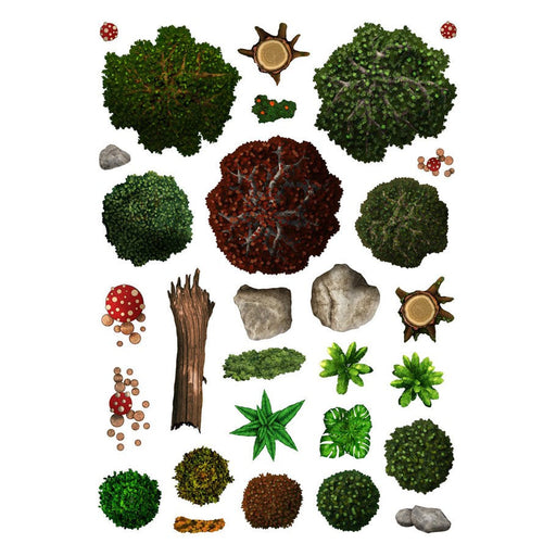 Battle Mats: Add On Scenery - Wilderness - for just $12.99! 