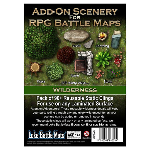 Battle Mats: Add On Scenery - Wilderness - for just $12.99! 