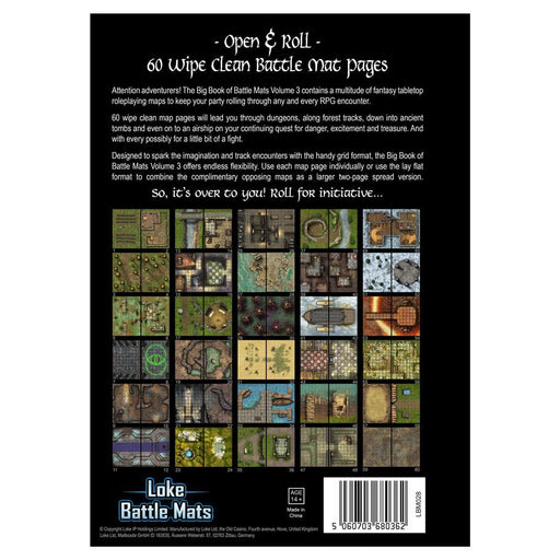 Big Book of Battle Mats Volume III - for just $26.99! 