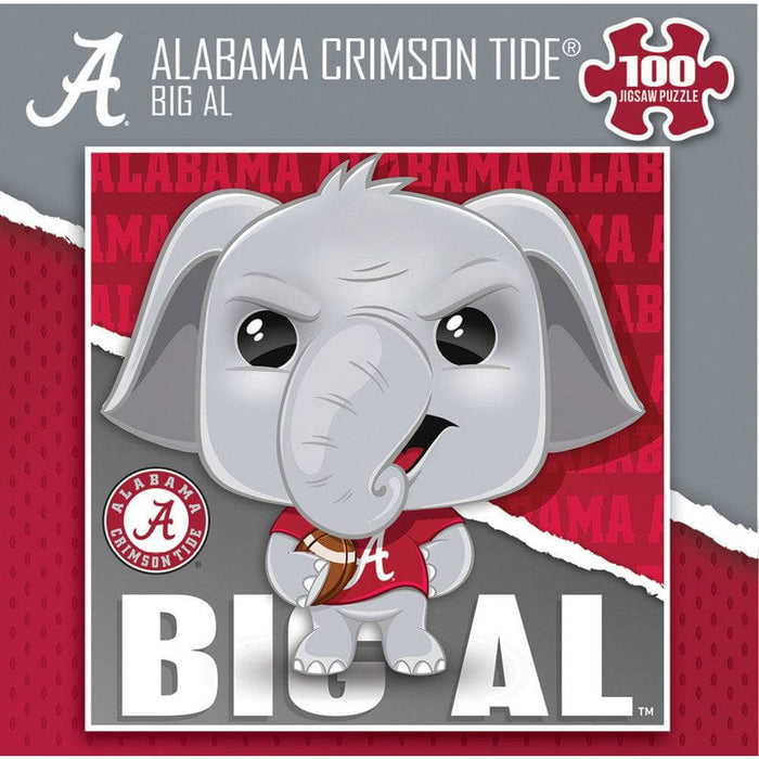 Alabama Crimson Tide - NCAA Mascot 100 Piece Jigsaw Puzzle - for just $7.99! 