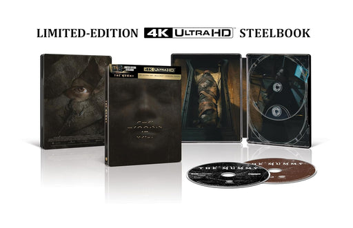 Lee Cronin's The Mummy - Limited Edition Steelbook (4K Ultra HD + Blu-ray + Digital) - for just $43.99! 
