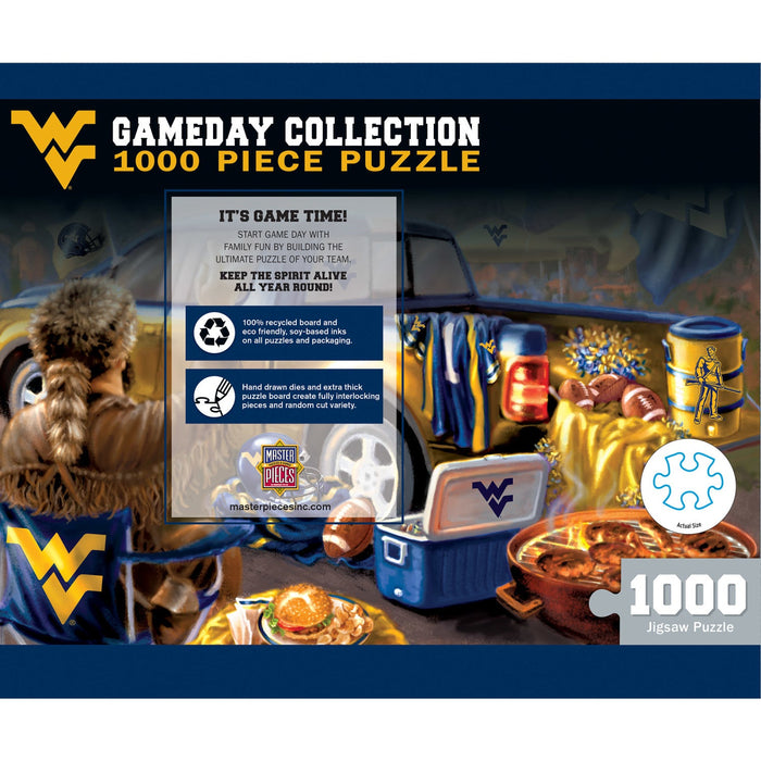 West Virginia Mountaineers - Gameday 1000 Piece Jigsaw Puzzle - Just $19.99! Shop now at Retro Gaming of Denver