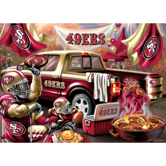 San Francisco 49ers - Gameday 1000 Piece Jigsaw Puzzle - Just $19.99! Shop now at Retro Gaming of Denver