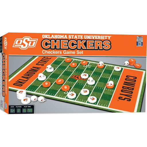 Oklahoma State Cowboys Checkers Board Game - Just $19.99! Shop now at Retro Gaming of Denver