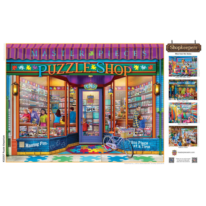 Shopkeepers - Puzzle Emporium 750 Piece Jigsaw Puzzle - Just $14.99! Shop now at Retro Gaming of Denver