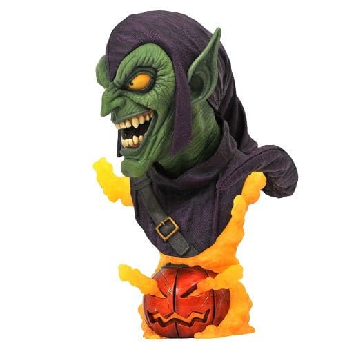 Legends in 3D Marvel Green Goblin 1/2 Scale Resin Bust - Just $140! Shop now at Retro Gaming of Denver