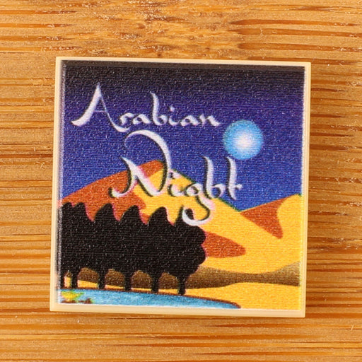Arabian Night - Custom Book (2x2 Tile) (LEGO) - Premium Custom LEGO Parts - Just $1.50! Shop now at Retro Gaming of Denver