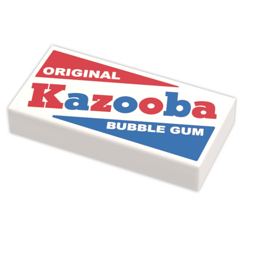 Kazooba Minifig Bubble Gum (LEGO) - Premium Custom Printed - Just $1.50! Shop now at Retro Gaming of Denver