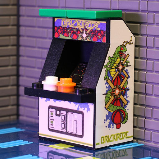 Custom Brickipede Arcade Machine made using LEGO parts (LEGO) - Premium Custom LEGO Kit - Just $9.99! Shop now at Retro Gaming of Denver