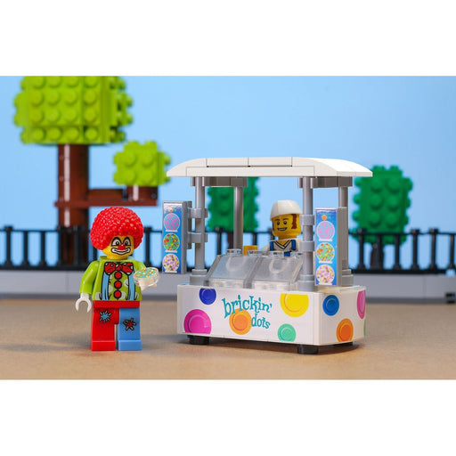 Brickin' Dots Ice Cream Food Stand (LEGO) - Premium Custom LEGO Kit - Just $24.99! Shop now at Retro Gaming of Denver