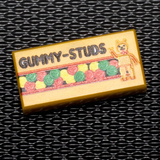 Gummy Studs 1x2 Tile (LEGO) - Premium Custom LEGO Parts - Just $1.50! Shop now at Retro Gaming of Denver