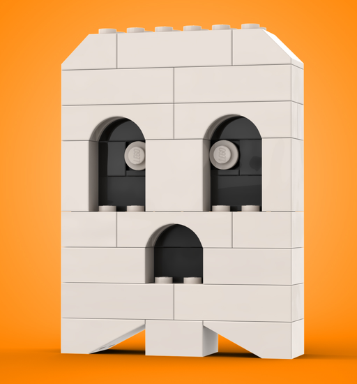 Halloween Ghost - B3 Customs Set made using LEGO parts - Just $9.99! Shop now at Retro Gaming of Denver