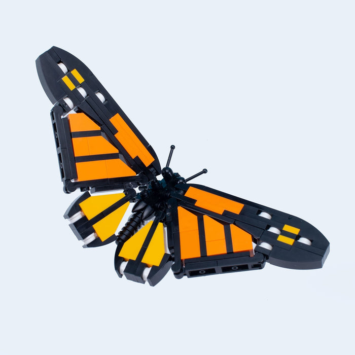 Monarch Butterfly - B3 Customs Building Set made using LEGO parts - Premium Custom LEGO Kit - Just $34.99! Shop now at Retro Gaming of Denver