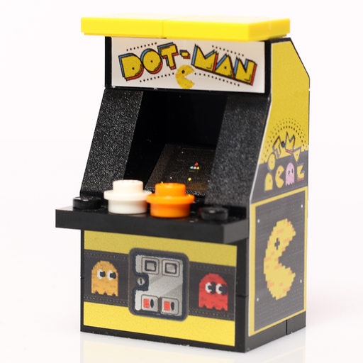 Dot-Man Arcade Machine made using LEGO parts (LEGO) - Premium Custom LEGO Kit - Just $9.99! Shop now at Retro Gaming of Denver