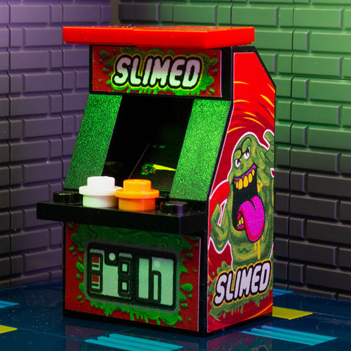 Custom Slimed Arcade Machine (LEGO) - Premium Custom LEGO Kit - Just $9.99! Shop now at Retro Gaming of Denver
