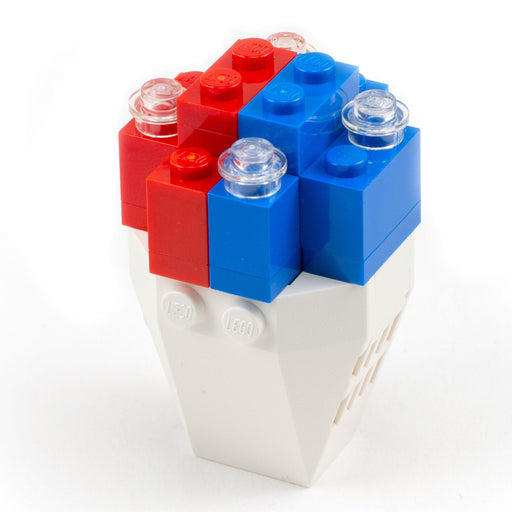 Snow Cone (4th of July) - Custom Building Set - Premium Custom LEGO Kit - Just $6.99! Shop now at Retro Gaming of Denver