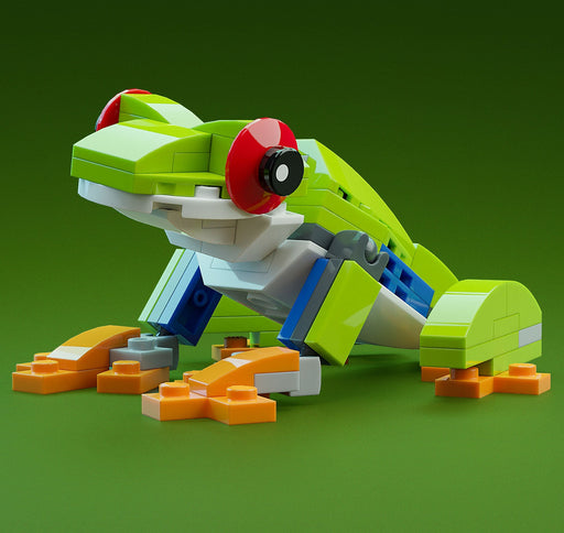 Red-Eye Tree Frog - Custom Building Set made using LEGO parts - B3 Customs - Just $24.99! Shop now at Retro Gaming of Denver