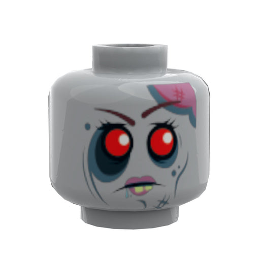 Zombie #2 Minifig Head (LEGO) - Premium  - Just $2.50! Shop now at Retro Gaming of Denver