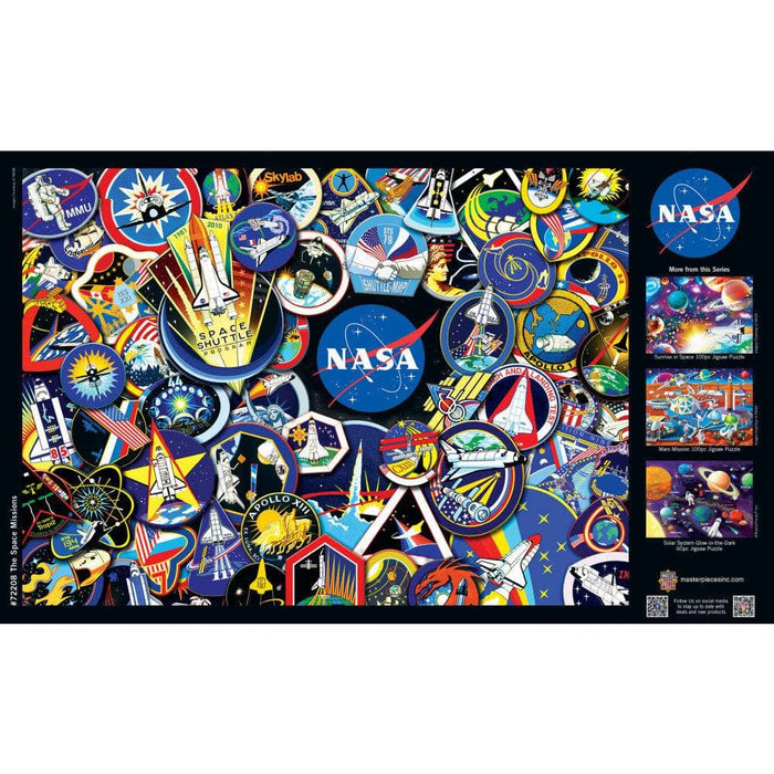 The Space Missions - 1000 Piece Jigsaw Puzzle - for just $16.99! 