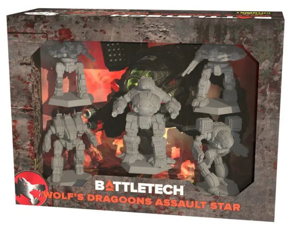 BattleTech: ForcePack - Wolf's Dragoons Assault Star - for just $34.99! 