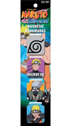 Naruto: Magnetic Bookmark Set - for just $6.49! 
