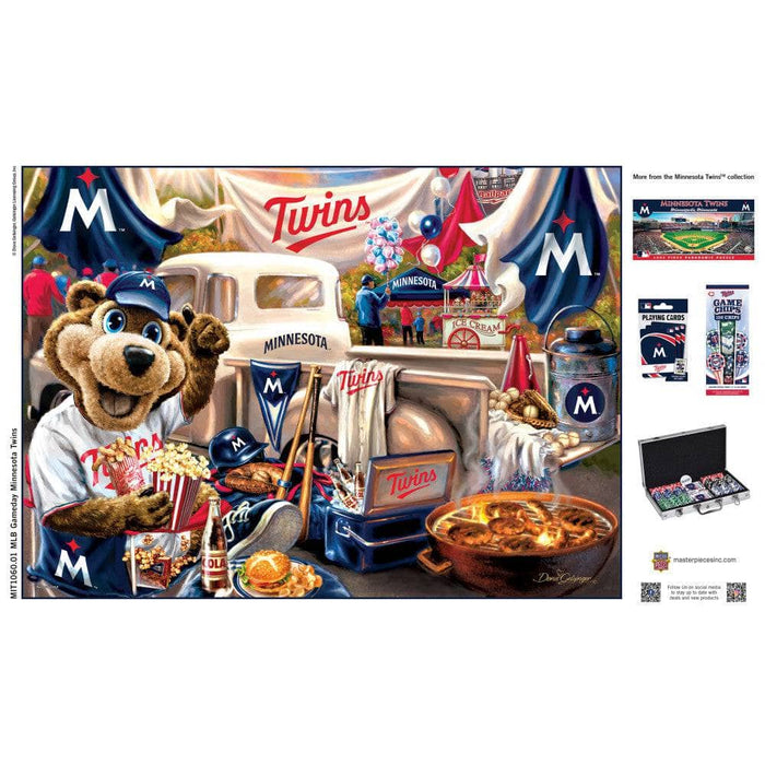 Minnesota Twins - Gameday 1000 Piece Jigsaw Puzzle - for just $19.99! 