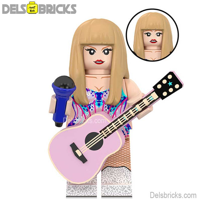 Taylor Swift Lego Minifigures Custom Music Toys Eras Tour set 2-1 - Just $4.50! Shop now at Retro Gaming of Denver