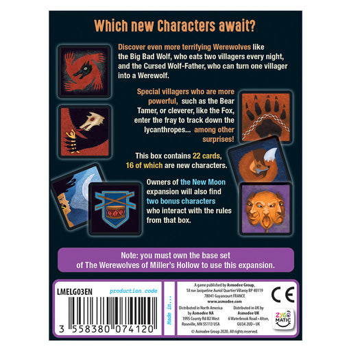 Werewolves of Miller's Hollow: Characters - for just $7.79! 